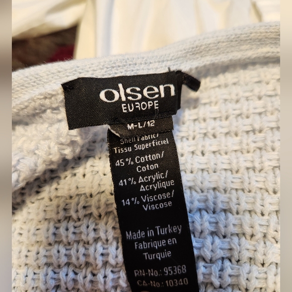 Olsen colour block knit sweater - Picture 3 of 3